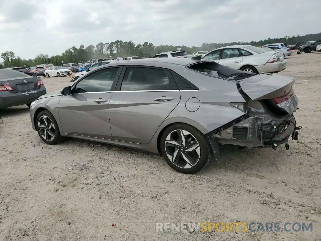 2 Photograph of a damaged car KMHLP4AG1PU427956 HYUNDAI ELANTRA 2023