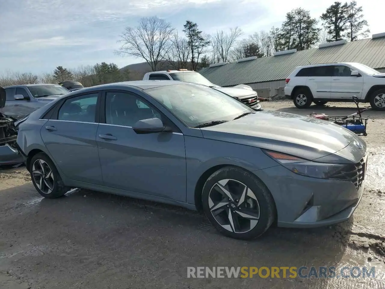4 Photograph of a damaged car KMHLP4AG2PU372319 HYUNDAI ELANTRA 2023