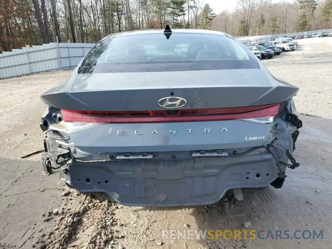 6 Photograph of a damaged car KMHLP4AG2PU372319 HYUNDAI ELANTRA 2023