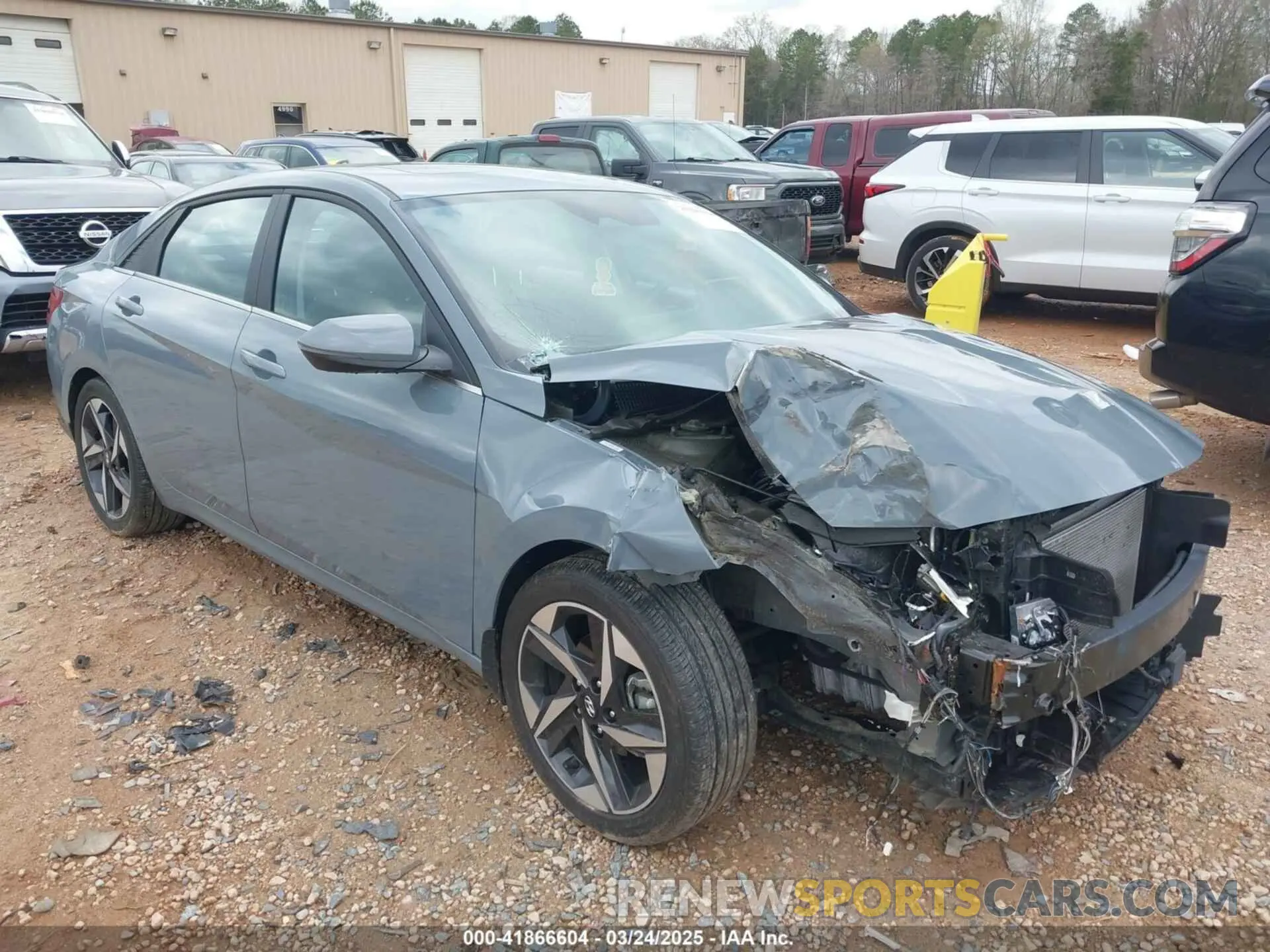 1 Photograph of a damaged car KMHLP4AG2PU430431 HYUNDAI ELANTRA 2023
