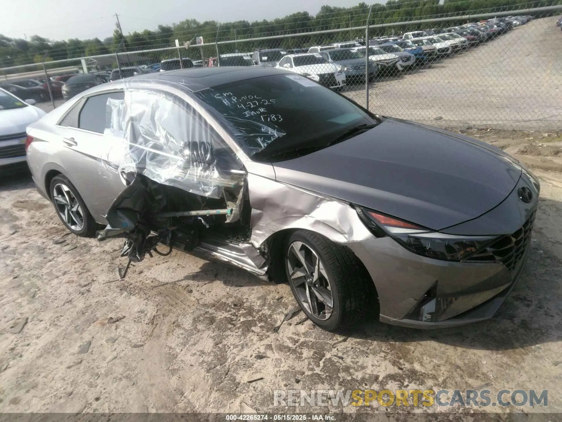 1 Фотография поврежденного автомобиля KMHLP4AG2PU504026 HYUNDAI ELANTRA 2023