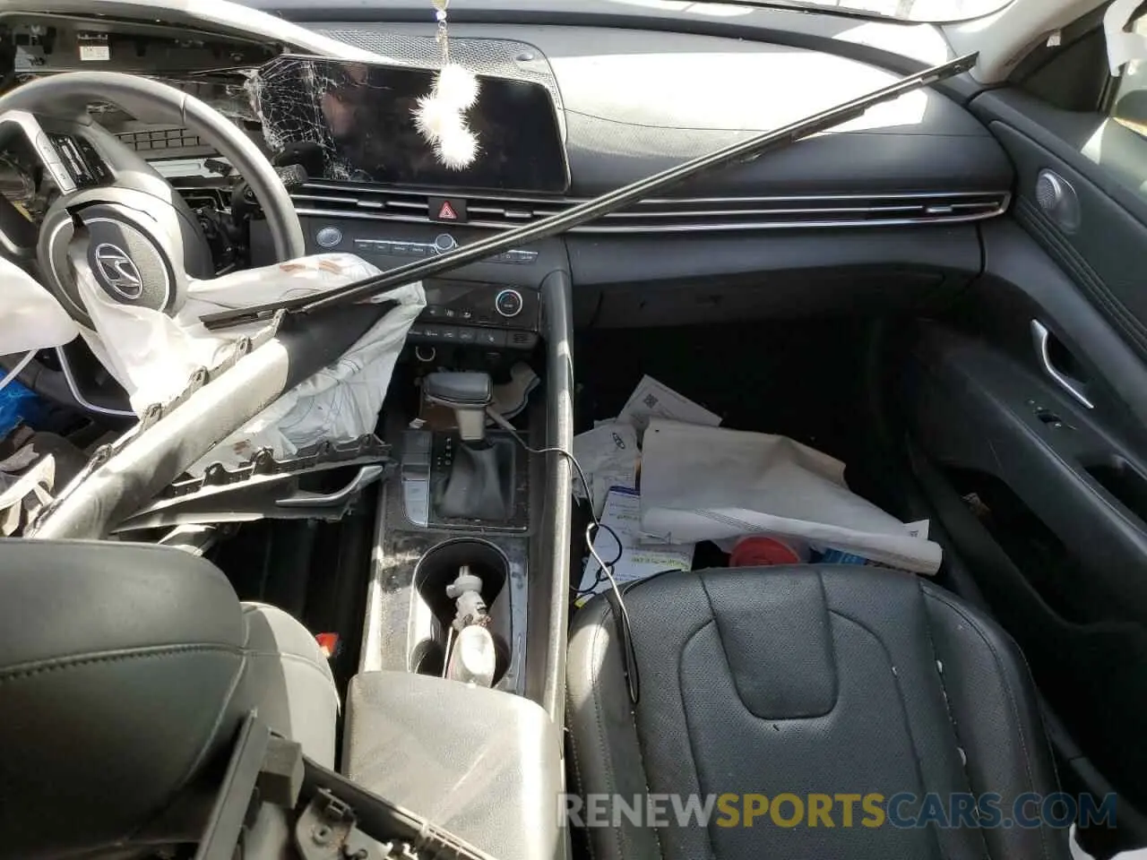 8 Фотография поврежденного автомобиля KMHLP4AG2PU525331 HYUNDAI ELANTRA 2023