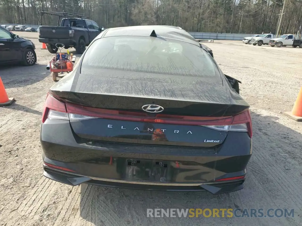6 Фотография поврежденного автомобиля KMHLP4AG2PU608936 HYUNDAI ELANTRA 2023