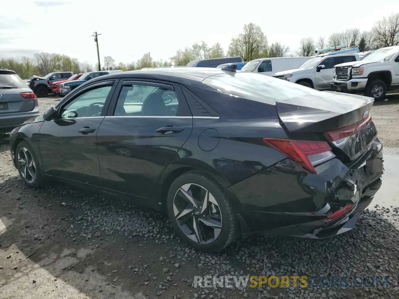 2 Photograph of a damaged car KMHLP4AG3PU394426 HYUNDAI ELANTRA 2023