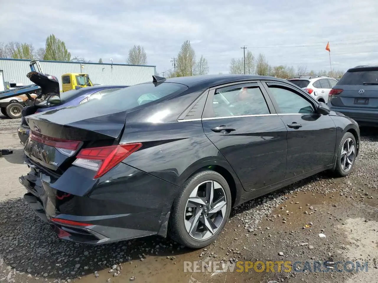 3 Photograph of a damaged car KMHLP4AG3PU394426 HYUNDAI ELANTRA 2023