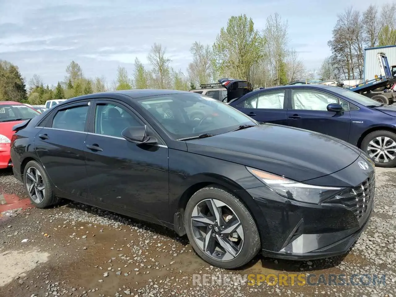 4 Photograph of a damaged car KMHLP4AG3PU394426 HYUNDAI ELANTRA 2023