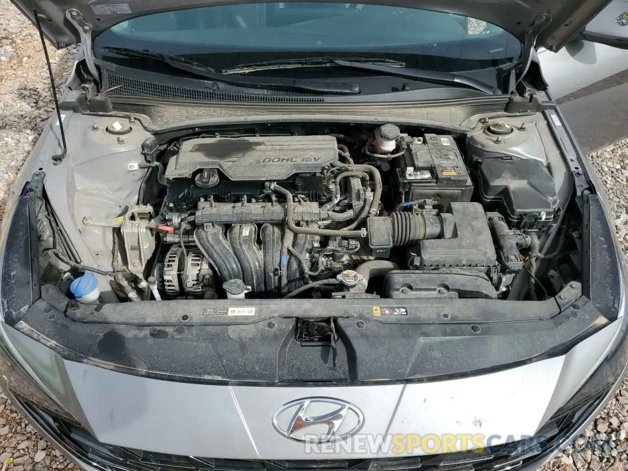 11 Фотография поврежденного автомобиля KMHLP4AG3PU394491 HYUNDAI ELANTRA 2023