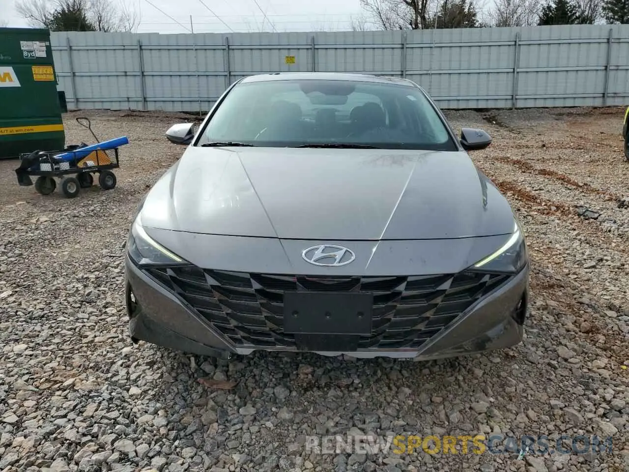 5 Фотография поврежденного автомобиля KMHLP4AG3PU394491 HYUNDAI ELANTRA 2023