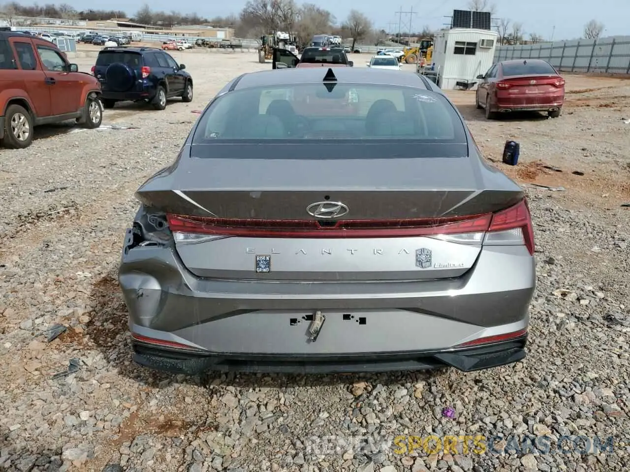 6 Фотография поврежденного автомобиля KMHLP4AG3PU394491 HYUNDAI ELANTRA 2023