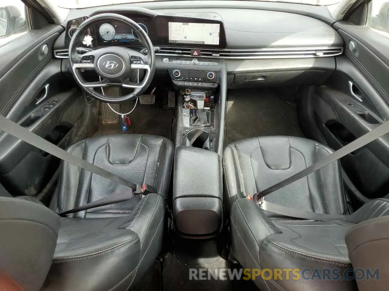 8 Фотография поврежденного автомобиля KMHLP4AG3PU394491 HYUNDAI ELANTRA 2023