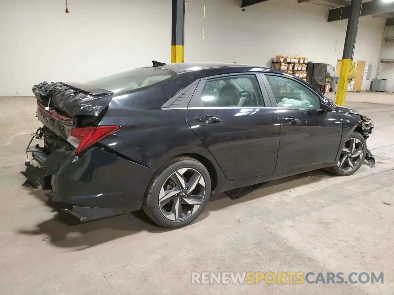 3 Фотография поврежденного автомобиля KMHLP4AG3PU564168 HYUNDAI ELANTRA 2023