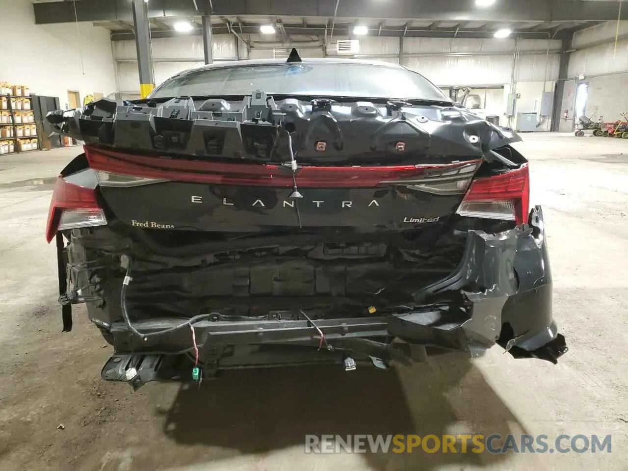 6 Фотография поврежденного автомобиля KMHLP4AG3PU564168 HYUNDAI ELANTRA 2023
