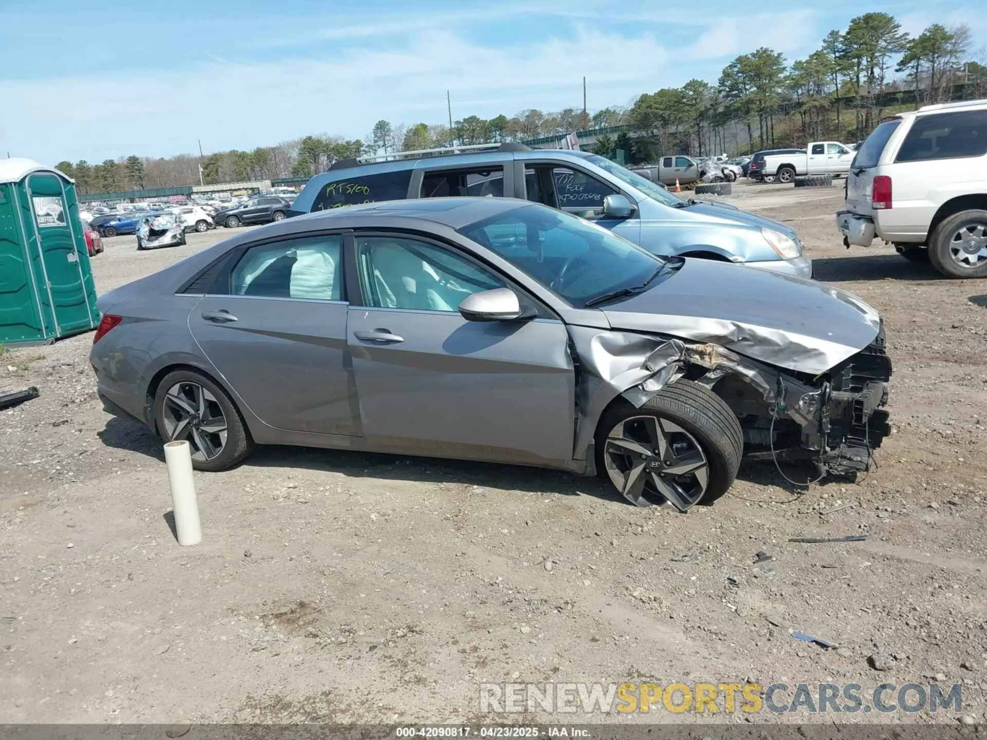 13 Photograph of a damaged car KMHLP4AG3PU620495 HYUNDAI ELANTRA 2023