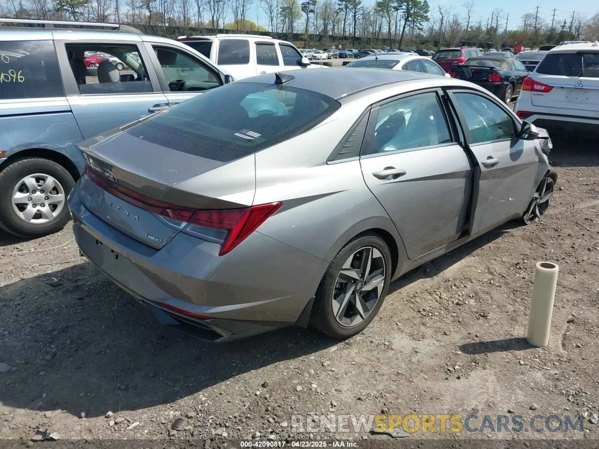 4 Photograph of a damaged car KMHLP4AG3PU620495 HYUNDAI ELANTRA 2023
