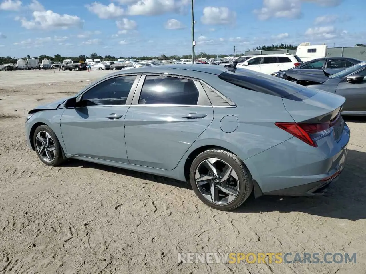 2 Photograph of a damaged car KMHLP4AG4PU403974 HYUNDAI ELANTRA 2023