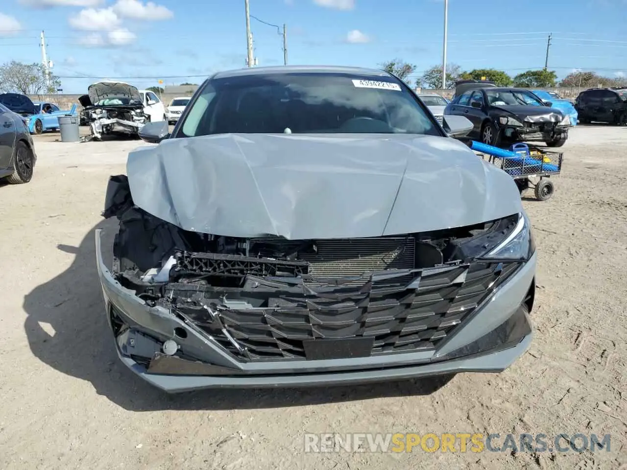 5 Photograph of a damaged car KMHLP4AG4PU403974 HYUNDAI ELANTRA 2023