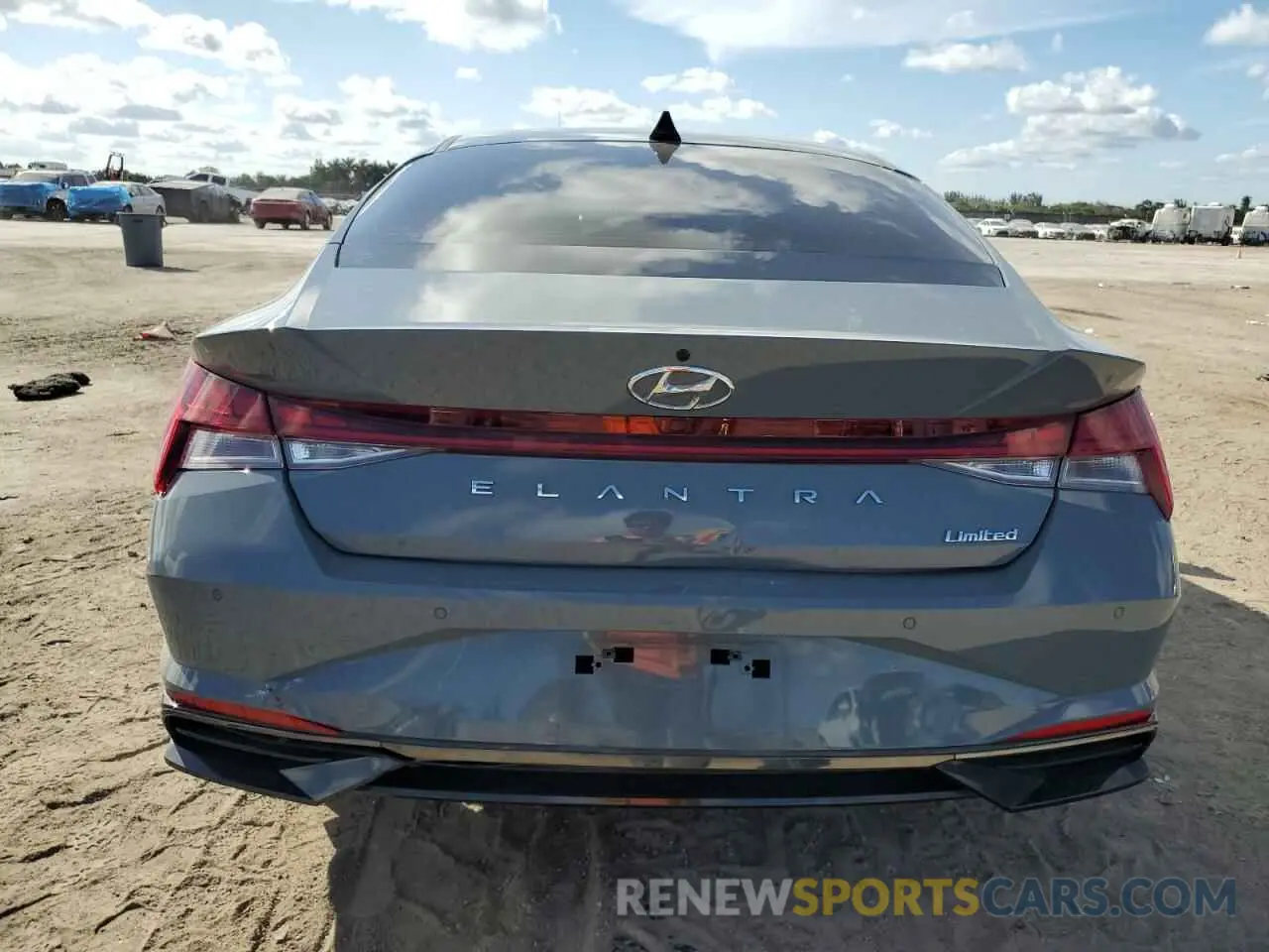 6 Photograph of a damaged car KMHLP4AG4PU403974 HYUNDAI ELANTRA 2023