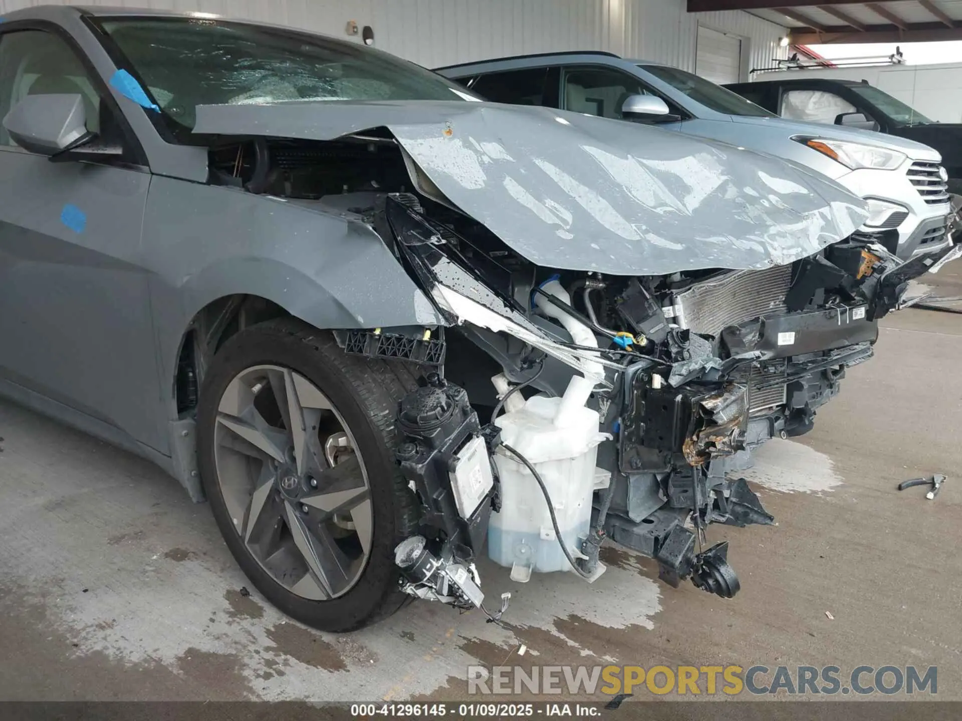 6 Фотография поврежденного автомобиля KMHLP4AG4PU427806 HYUNDAI ELANTRA 2023