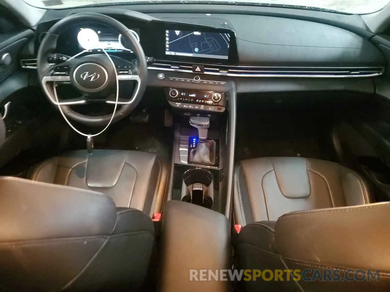 8 Фотография поврежденного автомобиля KMHLP4AG4PU481753 HYUNDAI ELANTRA 2023
