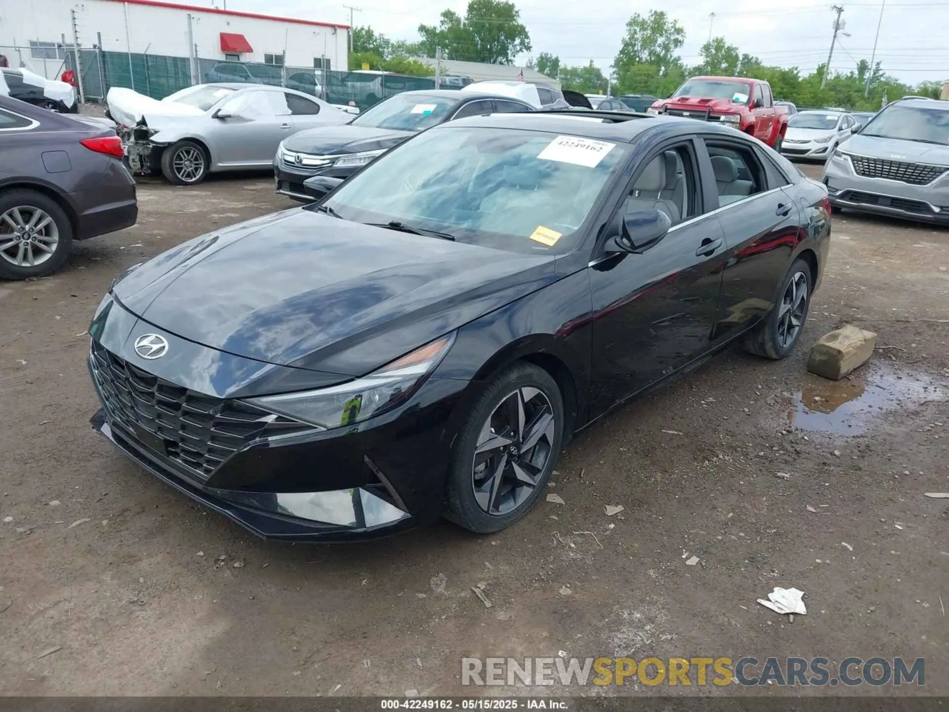 2 Photograph of a damaged car KMHLP4AG5PU607148 HYUNDAI ELANTRA 2023