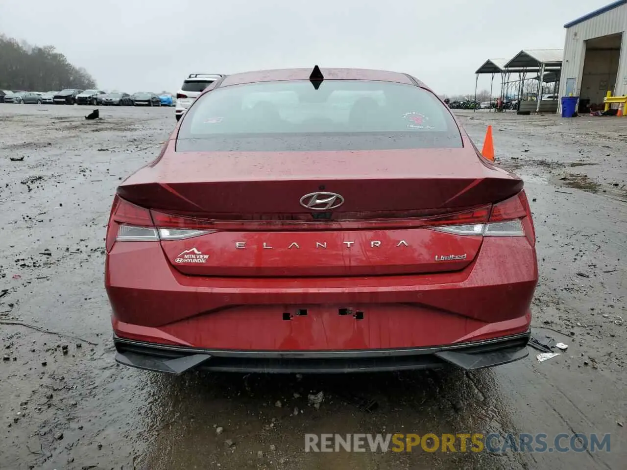 6 Photograph of a damaged car KMHLP4AG5PU618232 HYUNDAI ELANTRA 2023