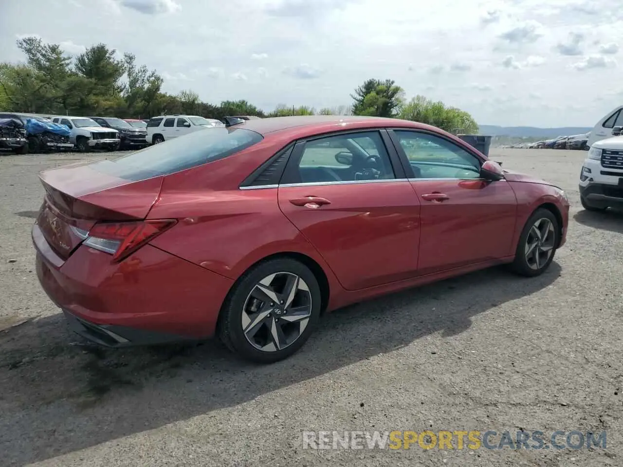 3 Photograph of a damaged car KMHLP4AG5PU625813 HYUNDAI ELANTRA 2023