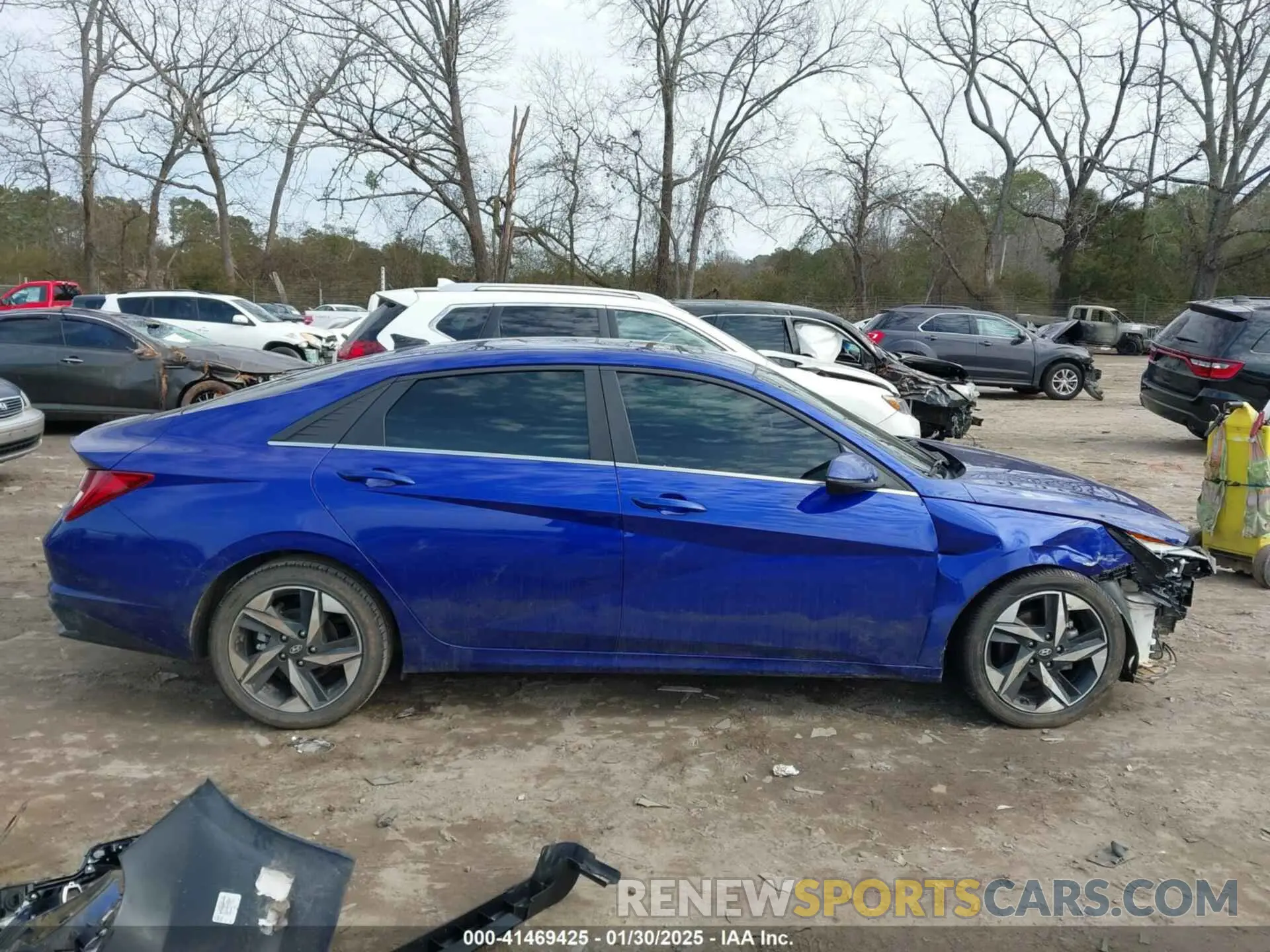 14 Photograph of a damaged car KMHLP4AG6PU384604 HYUNDAI ELANTRA 2023