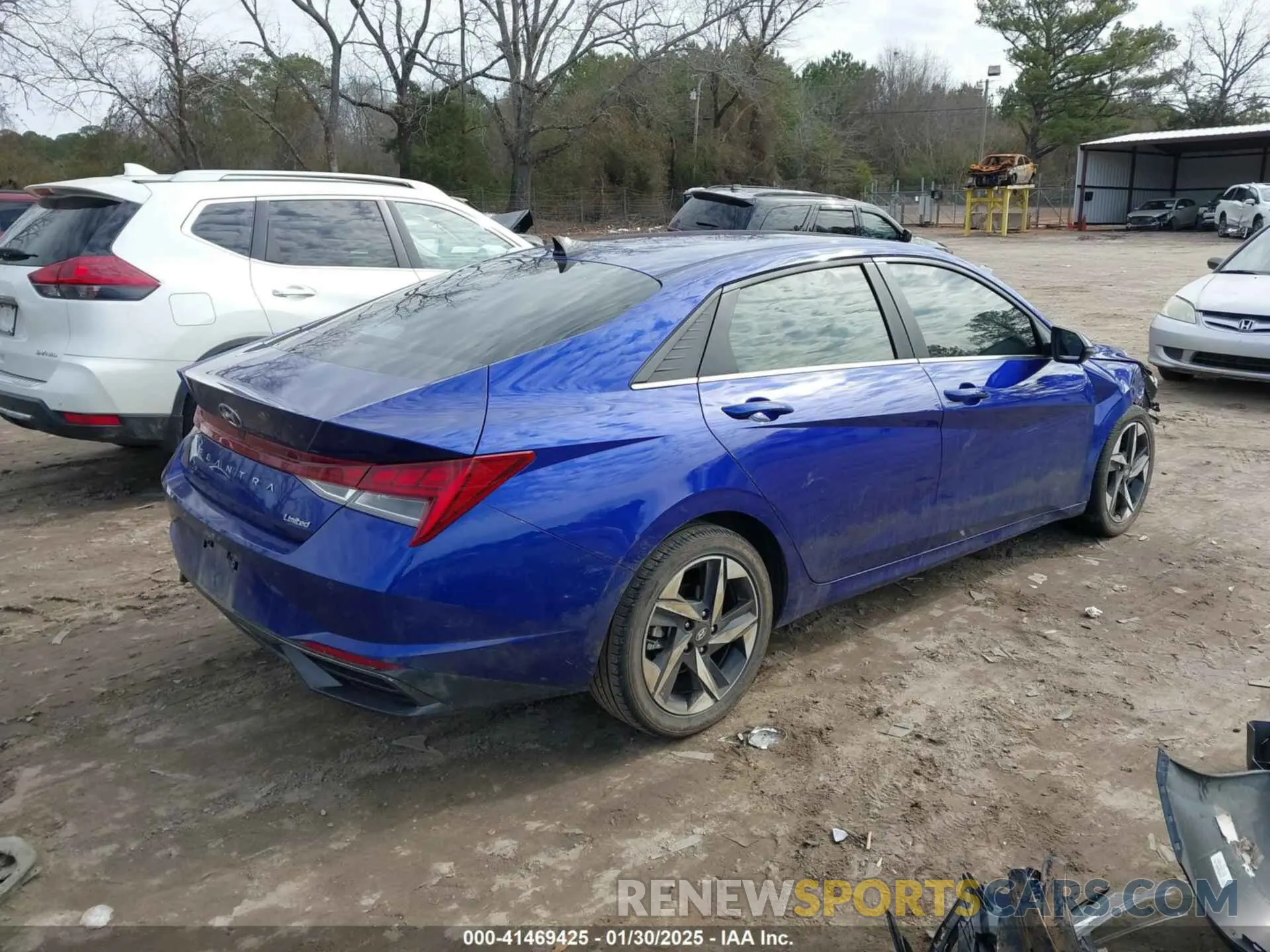 4 Photograph of a damaged car KMHLP4AG6PU384604 HYUNDAI ELANTRA 2023