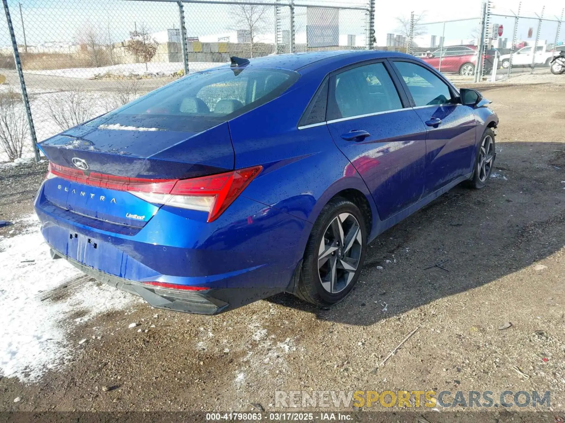 4 Photograph of a damaged car KMHLP4AG6PU495380 HYUNDAI ELANTRA 2023
