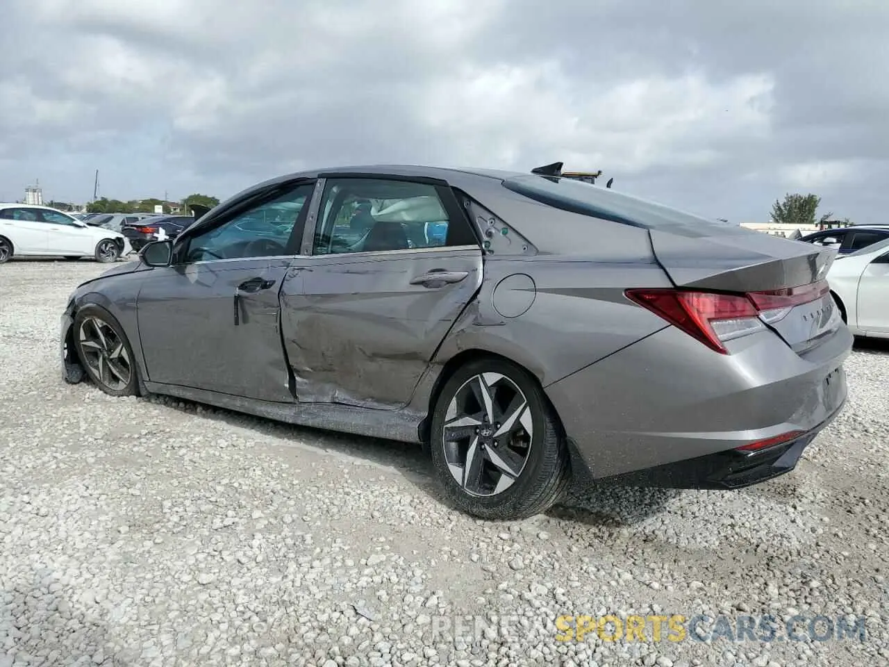 2 Фотография поврежденного автомобиля KMHLP4AG6PU514171 HYUNDAI ELANTRA 2023