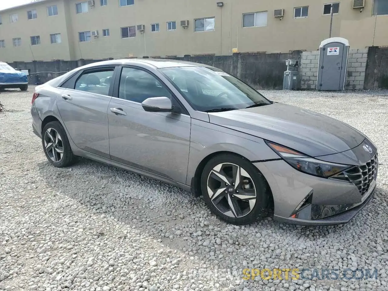 4 Фотография поврежденного автомобиля KMHLP4AG6PU514171 HYUNDAI ELANTRA 2023