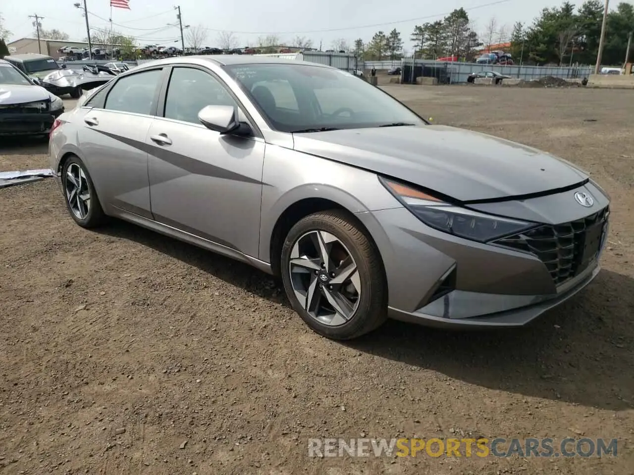4 Фотография поврежденного автомобиля KMHLP4AG6PU521783 HYUNDAI ELANTRA 2023