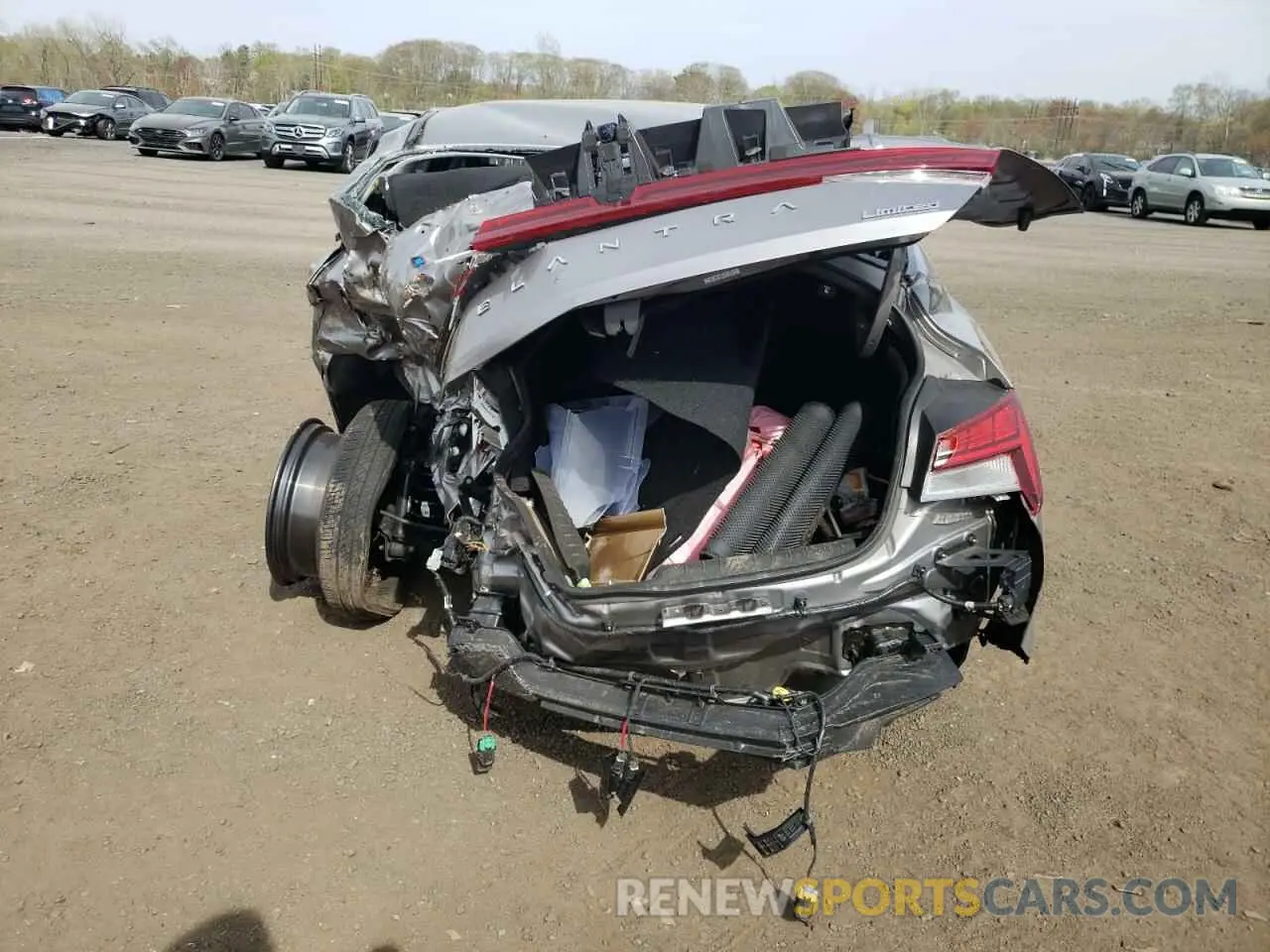 6 Фотография поврежденного автомобиля KMHLP4AG6PU521783 HYUNDAI ELANTRA 2023