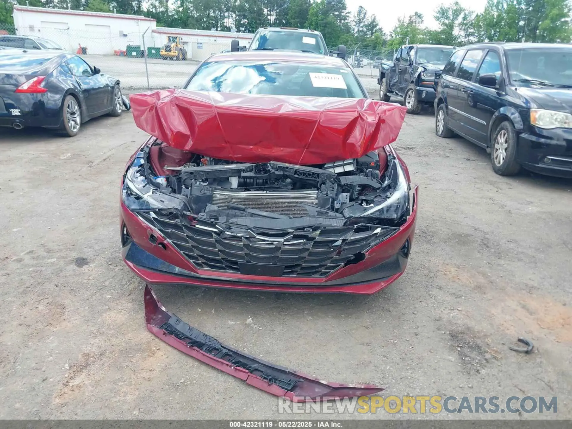 13 Photograph of a damaged car KMHLP4AG6PU620166 HYUNDAI ELANTRA 2023