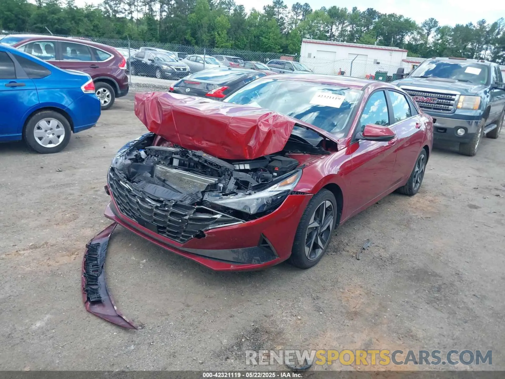 2 Photograph of a damaged car KMHLP4AG6PU620166 HYUNDAI ELANTRA 2023