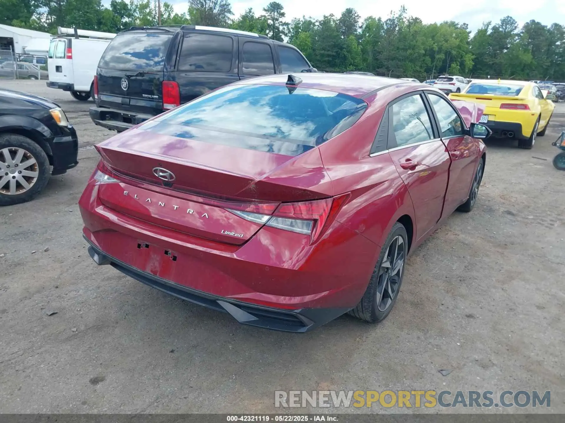 4 Photograph of a damaged car KMHLP4AG6PU620166 HYUNDAI ELANTRA 2023