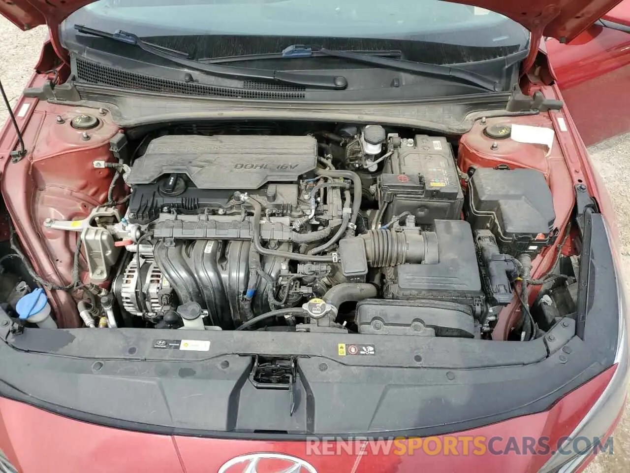 11 Фотография поврежденного автомобиля KMHLP4AG7PU503955 HYUNDAI ELANTRA 2023