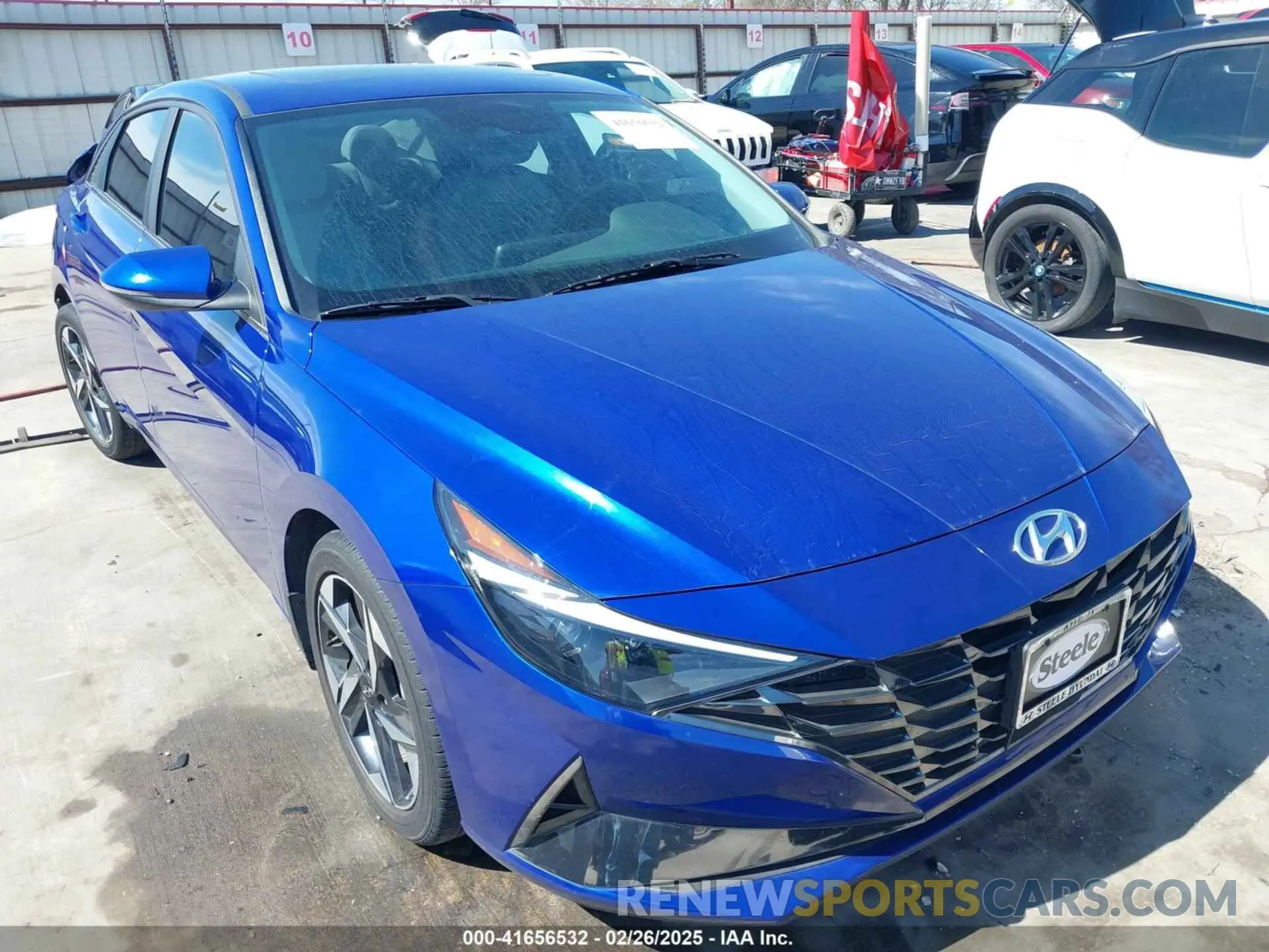 1 Фотография поврежденного автомобиля KMHLP4AG7PU590093 HYUNDAI ELANTRA 2023