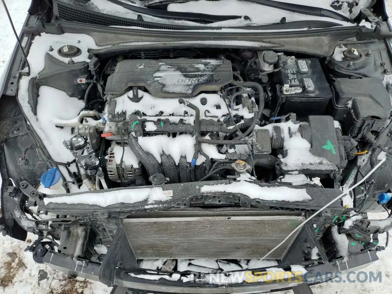 11 Фотография поврежденного автомобиля KMHLP4AG8PU377332 HYUNDAI ELANTRA 2023