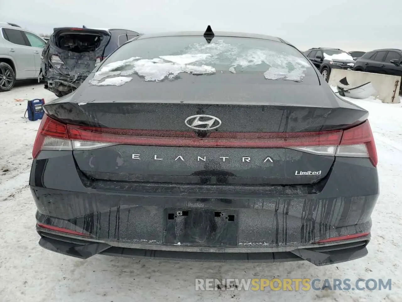 6 Фотография поврежденного автомобиля KMHLP4AG8PU377332 HYUNDAI ELANTRA 2023