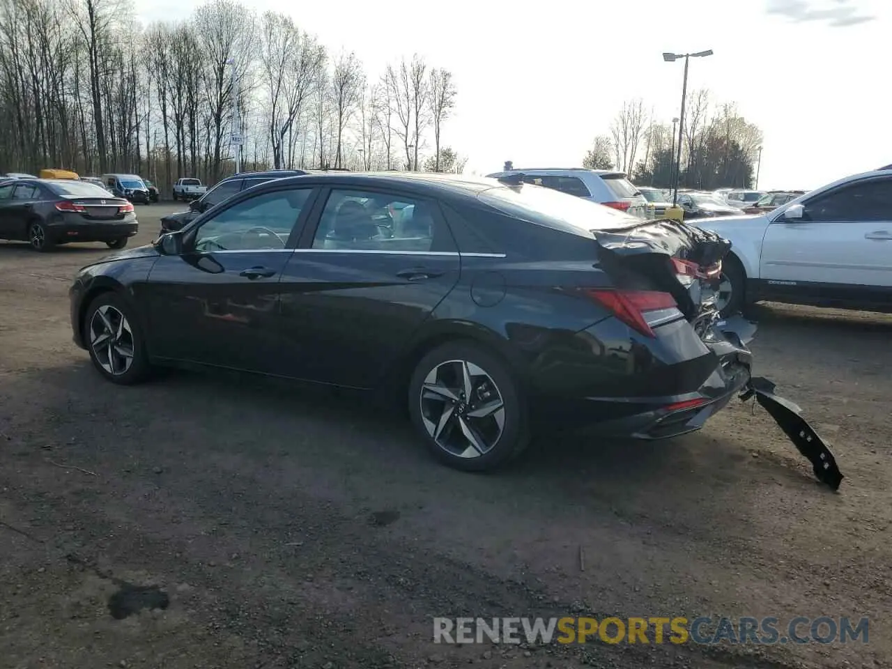 2 Photograph of a damaged car KMHLP4AGXPU383066 HYUNDAI ELANTRA 2023