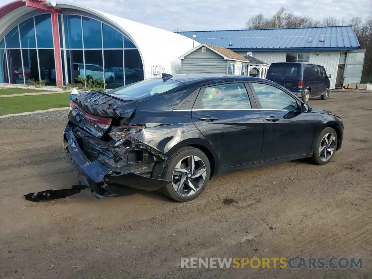 3 Photograph of a damaged car KMHLP4AGXPU383066 HYUNDAI ELANTRA 2023
