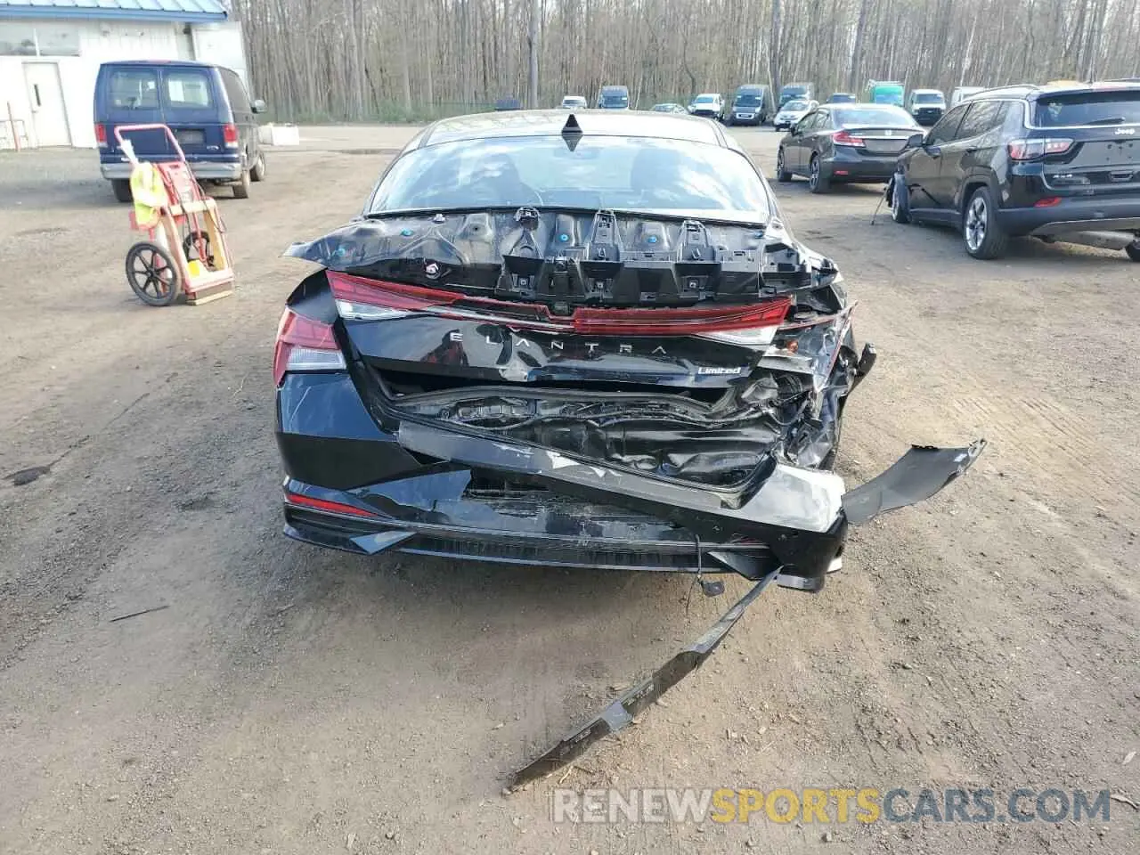 6 Photograph of a damaged car KMHLP4AGXPU383066 HYUNDAI ELANTRA 2023