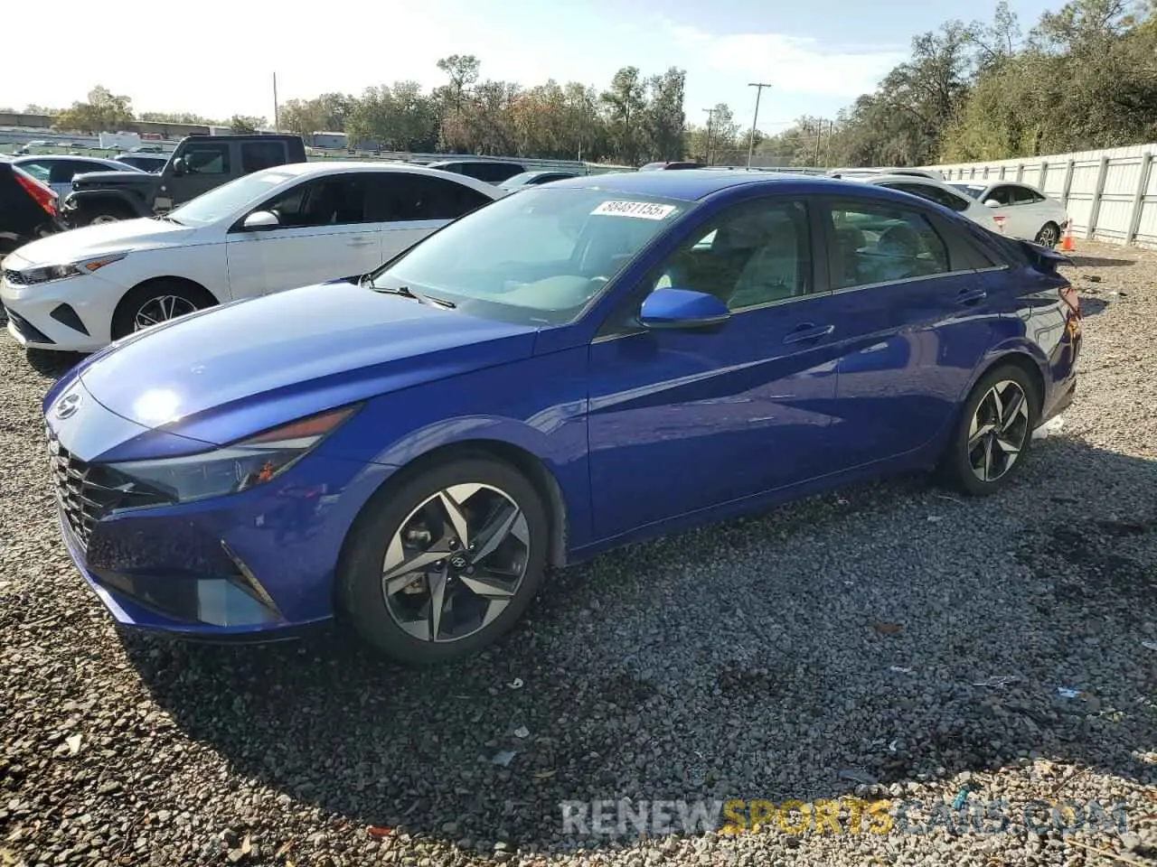 1 Photograph of a damaged car KMHLP4AGXPU415997 HYUNDAI ELANTRA 2023
