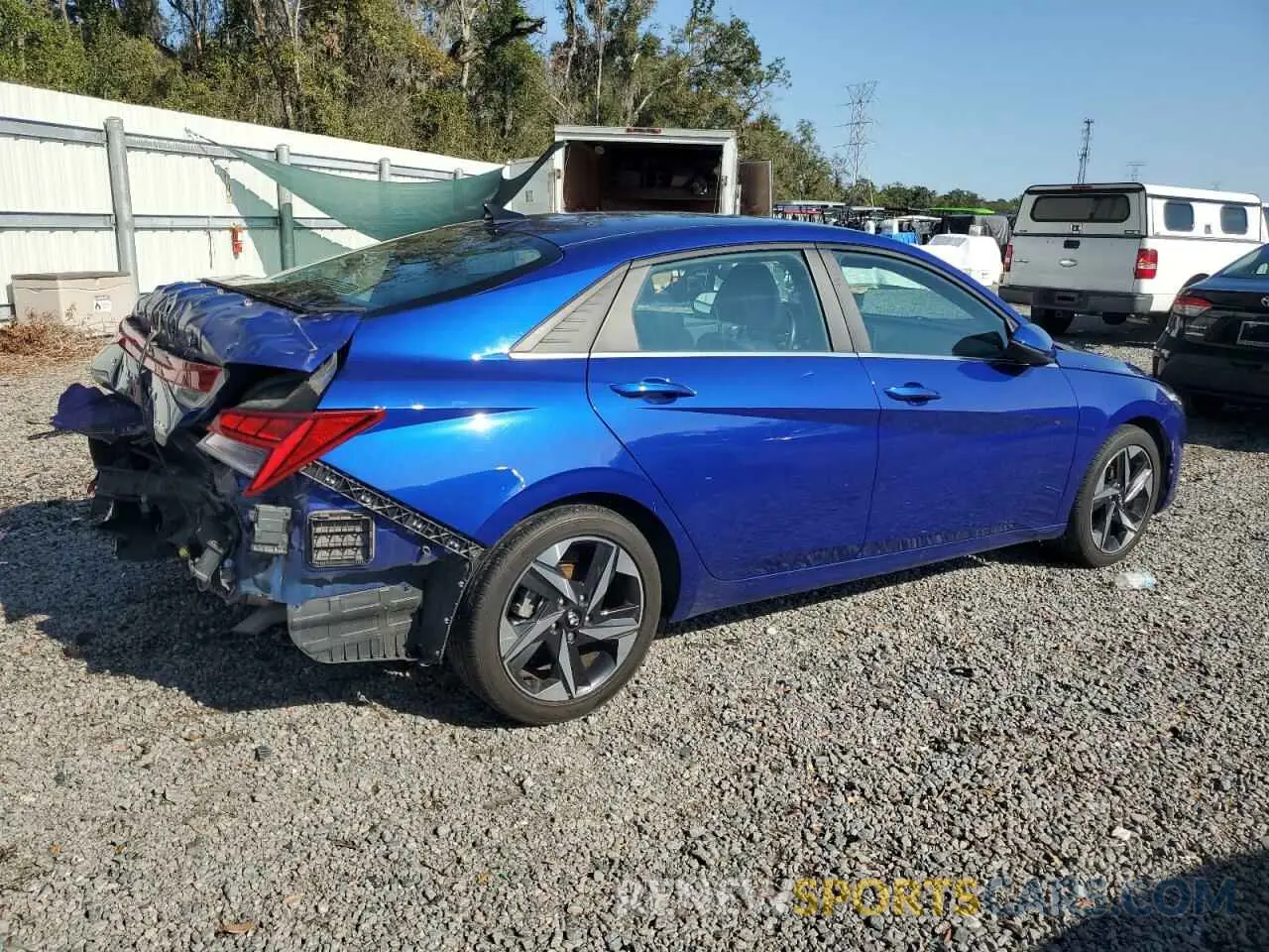 3 Photograph of a damaged car KMHLP4AGXPU415997 HYUNDAI ELANTRA 2023