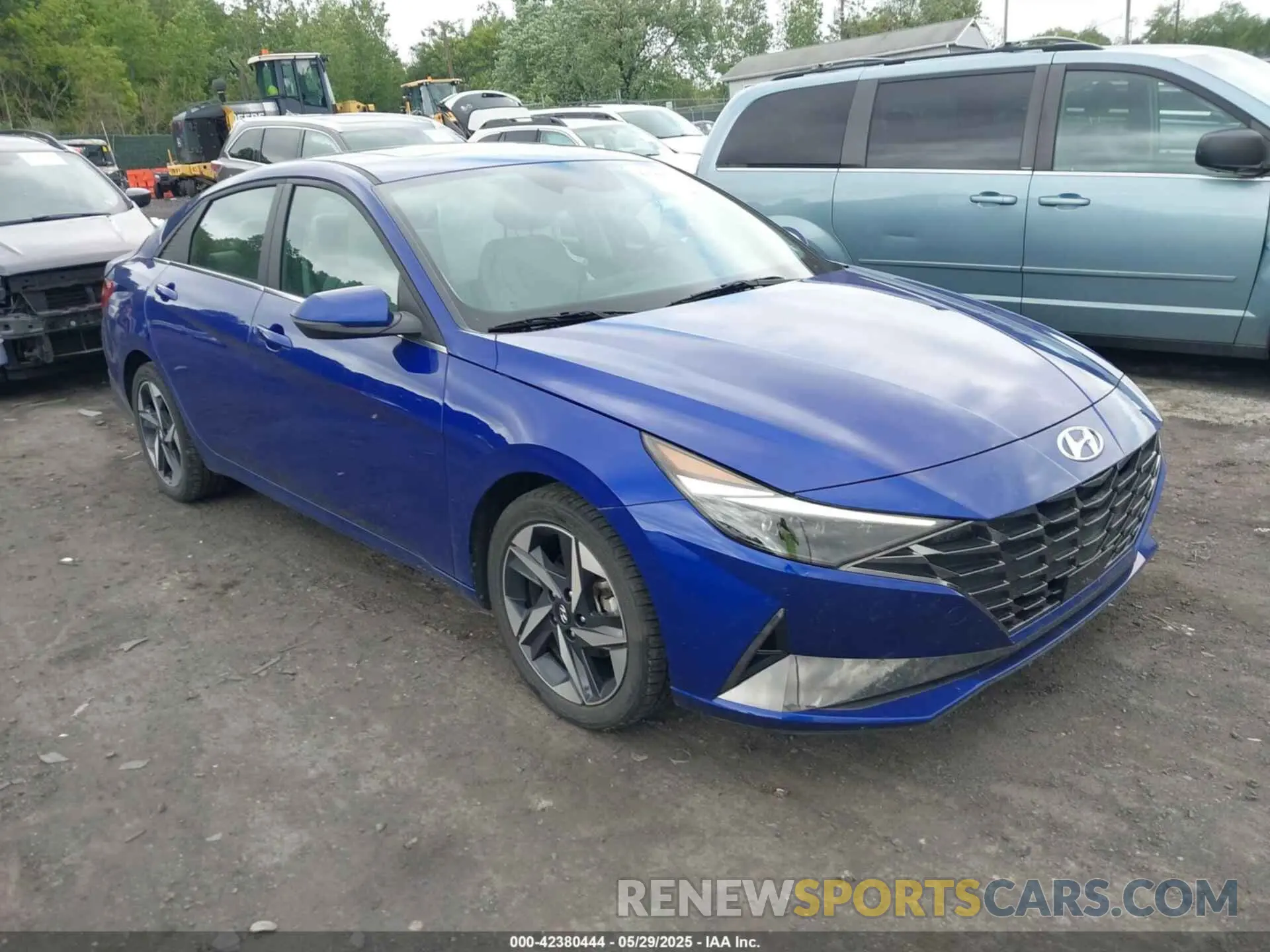 1 Photograph of a damaged car KMHLP4AGXPU485094 HYUNDAI ELANTRA 2023