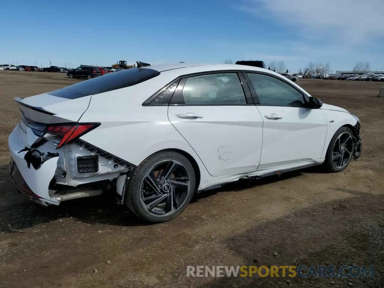 3 Photograph of a damaged car KMHLR4AF1PU482389 HYUNDAI ELANTRA 2023