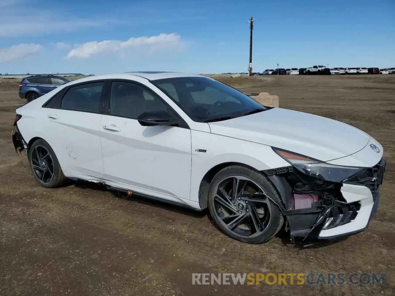 4 Photograph of a damaged car KMHLR4AF1PU482389 HYUNDAI ELANTRA 2023