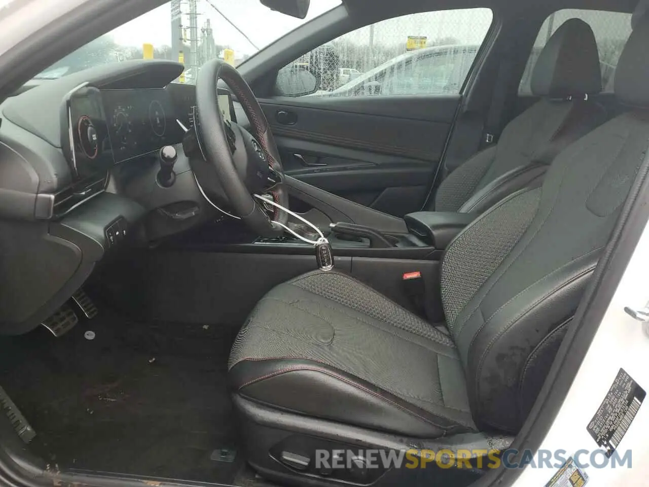 7 Photograph of a damaged car KMHLR4AF1PU575106 HYUNDAI ELANTRA 2023
