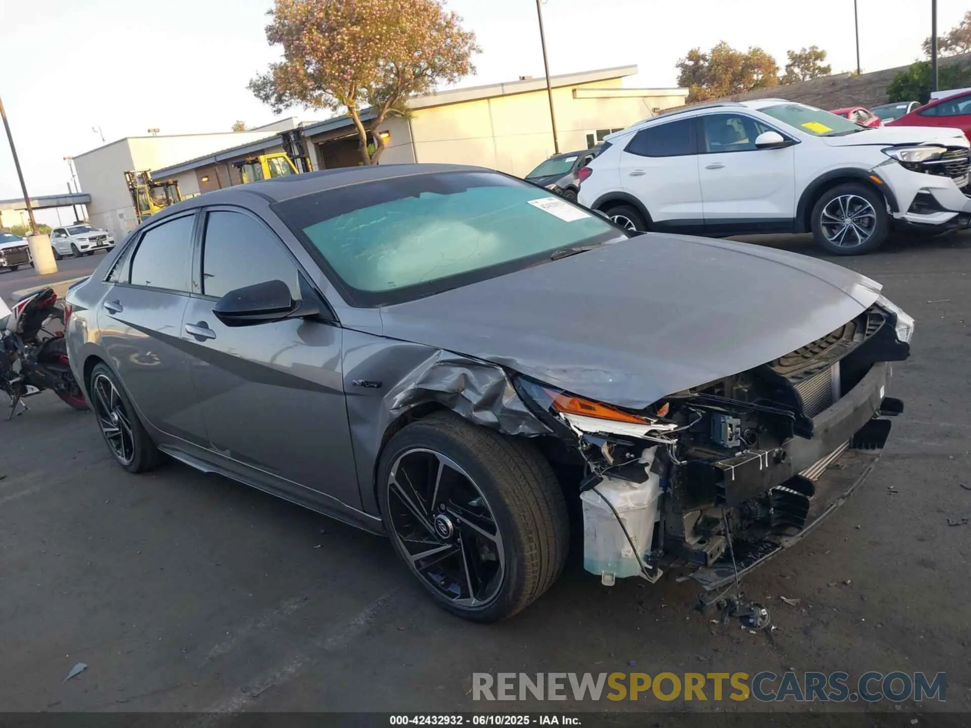 14 Photograph of a damaged car KMHLR4AF2PU476018 HYUNDAI ELANTRA 2023